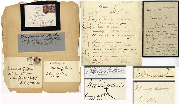 Signatures of the Artists and Novelist