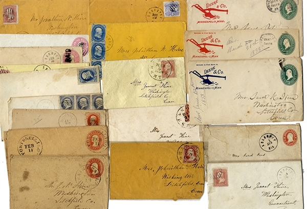 Rare Minnesota Postal History Transmittal Cover Collection