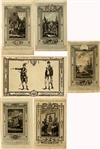 Period Revolutionary War Copper Engraved Images Of American Events