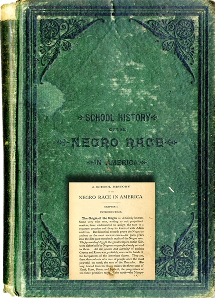 The FIRST NEGRO TEXTBOOK by a Black Author