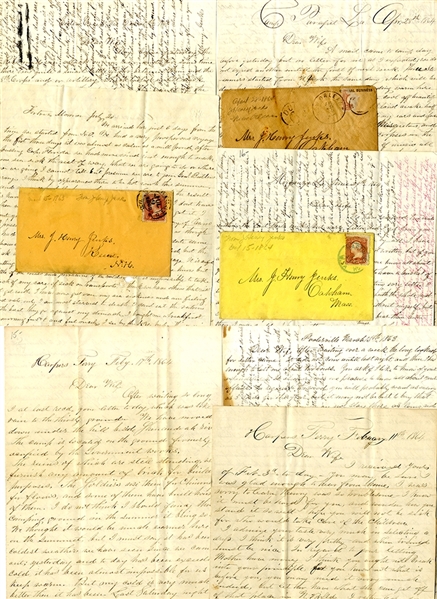 Content archive Henry J. Jenks, 14th NH, includes final letter before getting shot in the head and dying on the battlefield. ... “...She has had two children by a white man, one died the other sold...