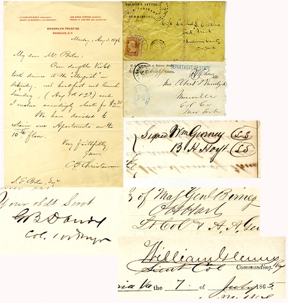 Six New York Brevet Brigadier Generals