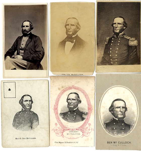 General Benjamin McCulloch Phtographic Group