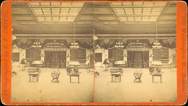 Abraham Lincoln Mourning Stereoview