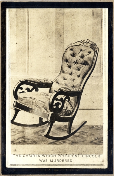 Lincoln “Death Chair” Cabinet Card