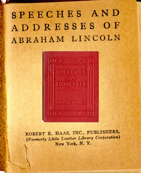 Lincoln’s Speeches