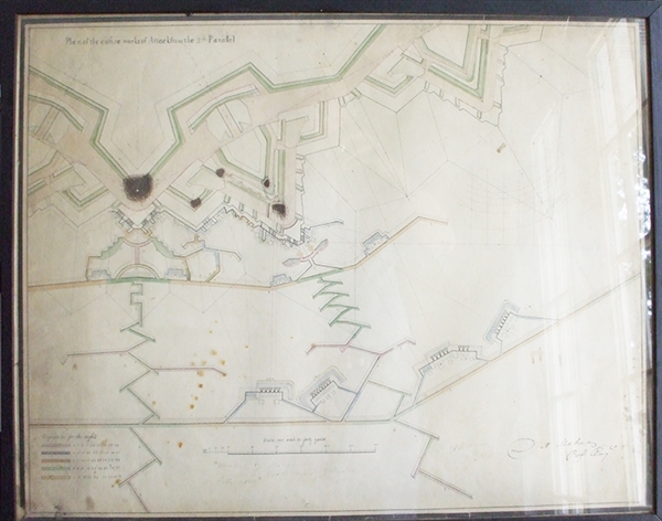 West Point Military Map Drawn in 1841