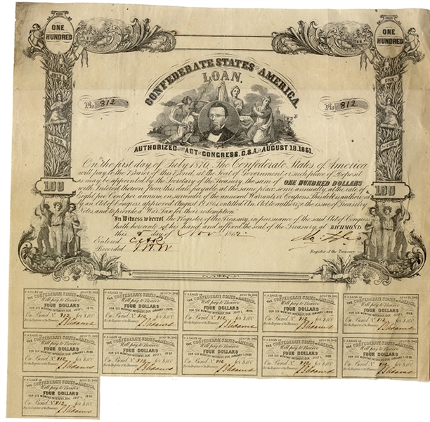 An Early Richmond Issued CSA Bond