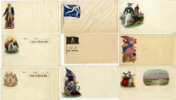 Group of Civil War Patriotic Covers