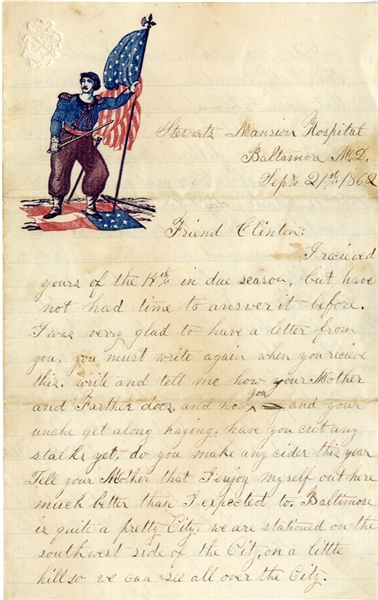 38th Mass Soldiers Letter