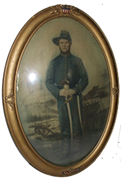 Large Union Soldier Photograph