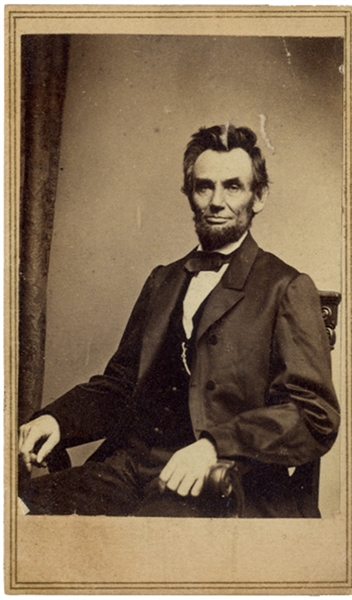 Another Brady 1864 Image of President Lincoln