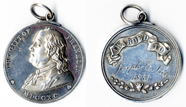 1881 Engraved Award