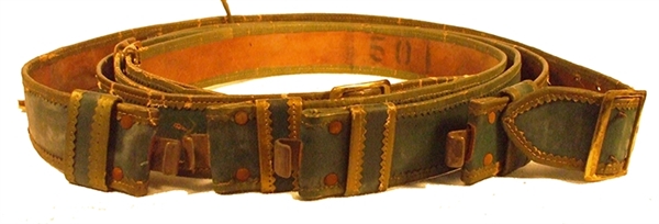 Four Cumberland Leather Belts