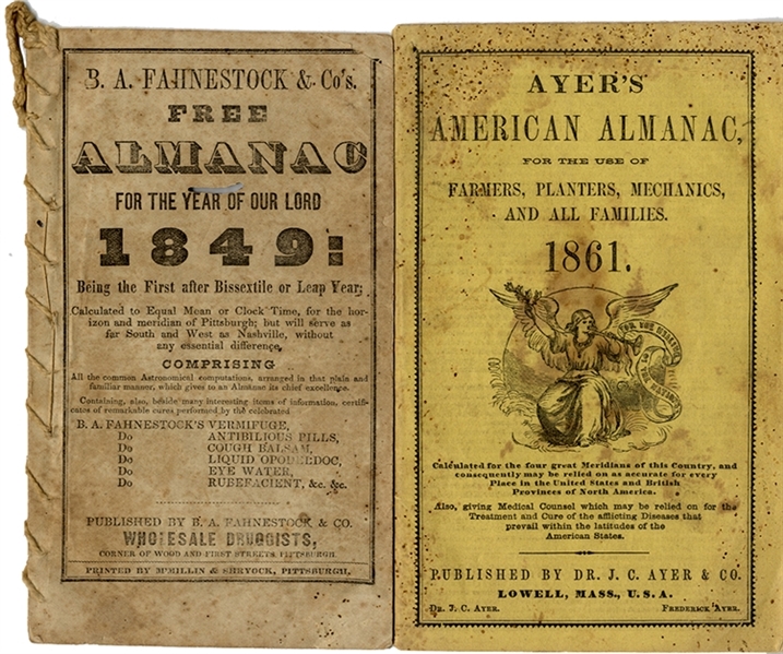 A pair of Almanacs