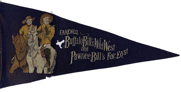 Another Buffalo / Pawnee Bill Farewell Pennant
