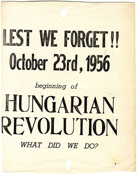 The 1956 Hungarian Revolt