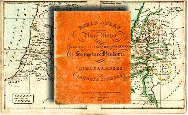1827 Bible Atlas. 