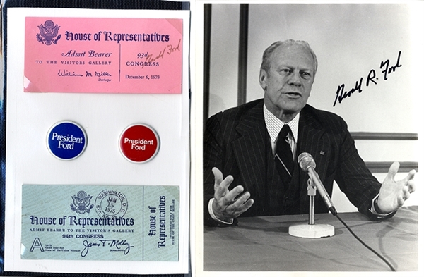 A Pair of President Ford Items