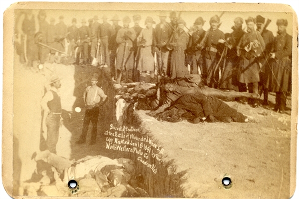 Mass Grave for the Dead Lakota at Wounded Knee