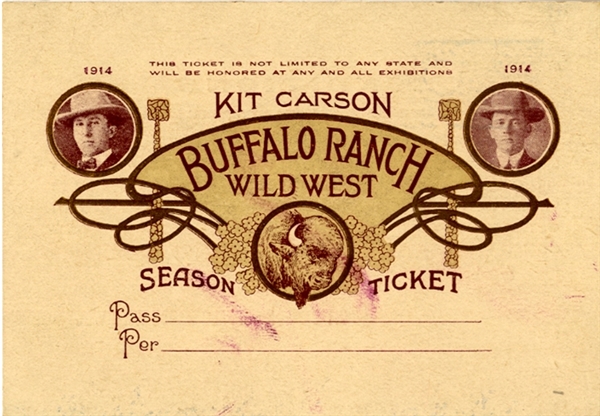 The Short Lived Wild West Show - Kit Carson