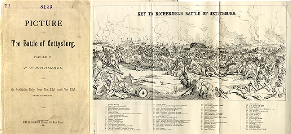 1881 Booklet Promotes The Painting of the Battle of Gettysburg