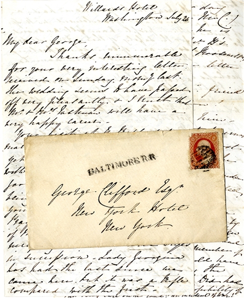 Great Letter about the Battle of 1st Bull Run