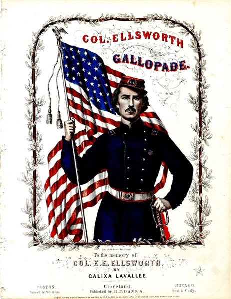 Dedicated to the memory of Col. E.E. Ellsworth