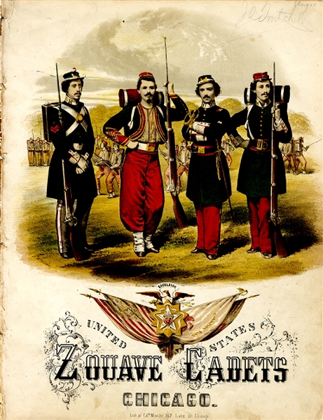 Ellsworth Transformed The Cadets and is Featured in the Music Sheet