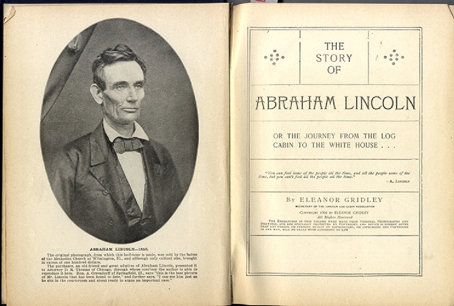 Written by Secretary to the Lincoln Log Cabin Associatio