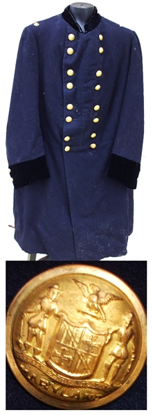 An Historic  Frock Coat of Lt. Col. Richard Snowden Andrews, Founder of the Maryland Light Artillery