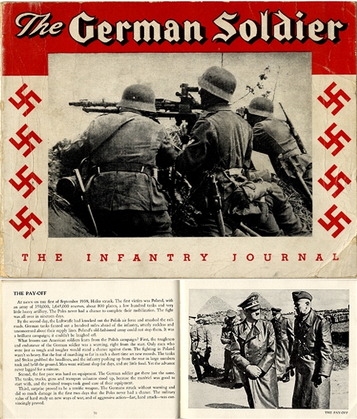 WWII Infantryman's Journal on the Nazi Soldier