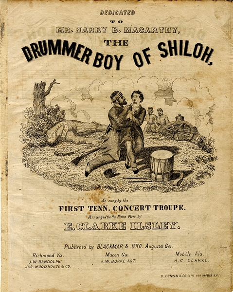  The Drummer Boy of Shiloh as Sung by First Tenn. Concert Troup.