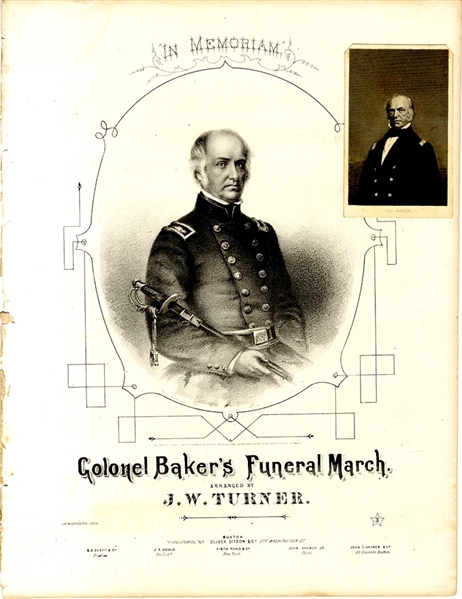 Colonel Baker's Funeral March with CDV