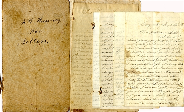 Massachusetts Civil War Soldier's Letter Collection. 