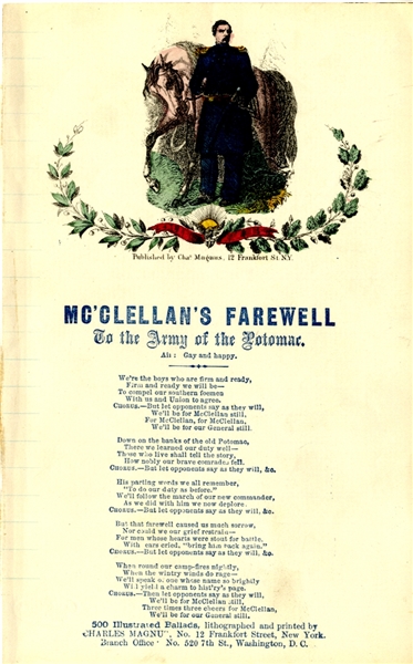 McClellan’s Farewell