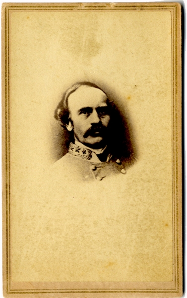 Confederate General Bushrod Johnson By Confederate Photographer