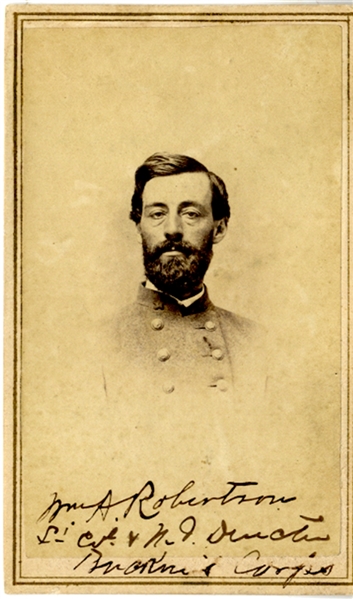 CDV of The Man Who Assisted In The Amputation of Gen. Baldy Ewell's Leg. 