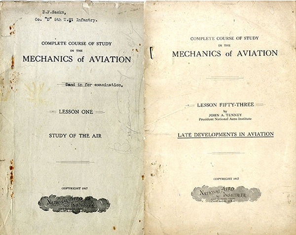 1917 Aviation Course Lessons 
