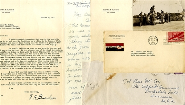 Two Western Frontiermen Write During WWII
