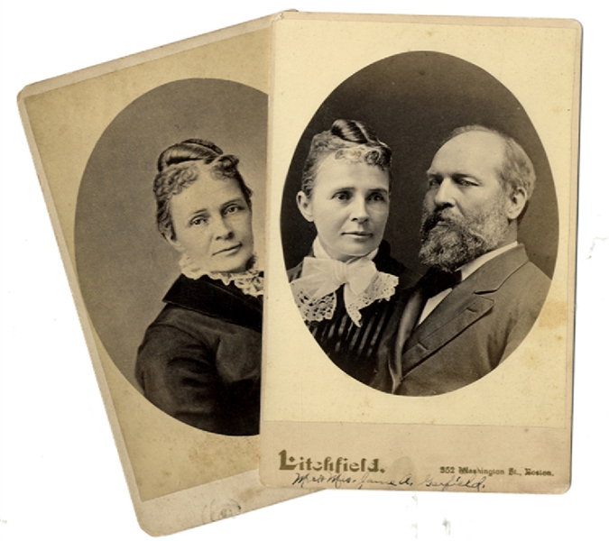 A Pair of Garfield Cabinet Photographs