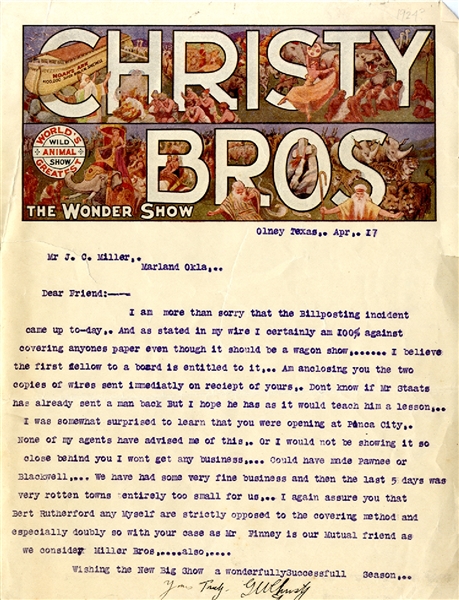 The Show Owner’s Letter