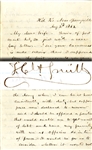 Autograph letter signed by Gen. Thomas C.H. Smith