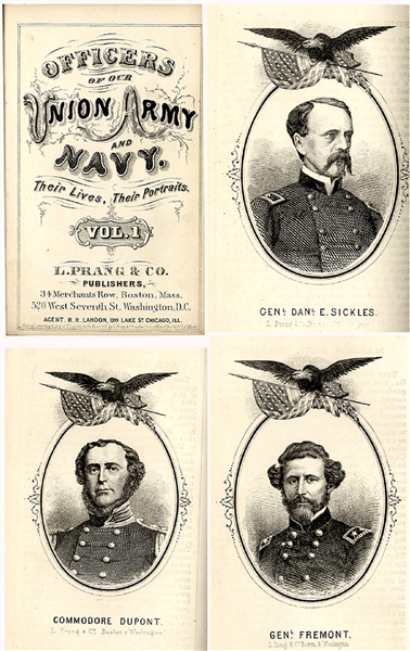 Officers of Our Union Army And Navy by Louis Prang,