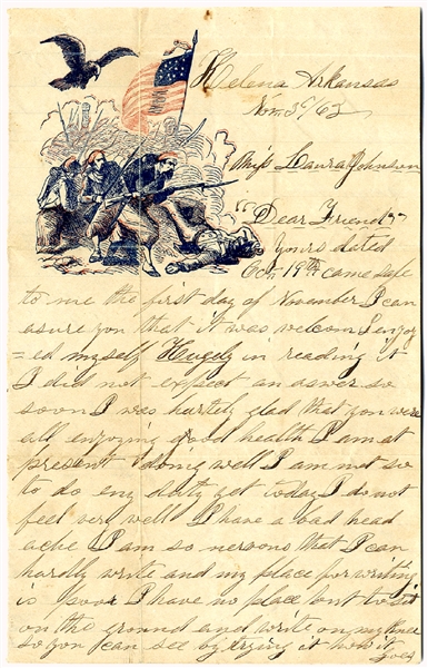 24th Iowa Soldier Writes of Secesh Movements in Arkansas and the Lowly State of Cotton Plantation Slaves