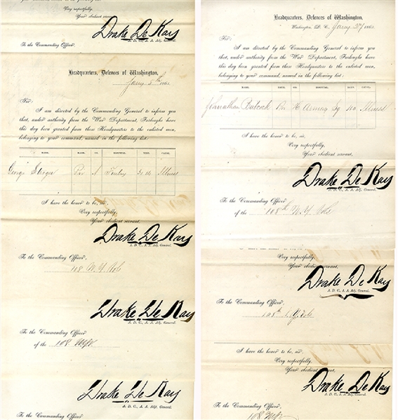Group of DeKay Signed Documents
