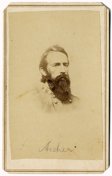 Archer Was The 1st general Captured at Gettysburg