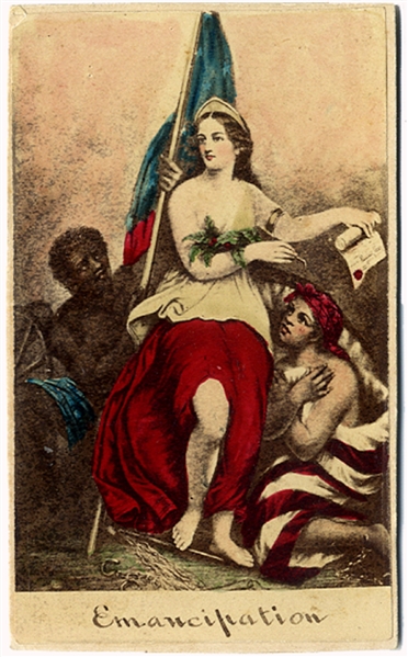 Brilliant Colorized Emancipation Image