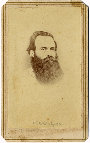 CDV: Gen. James Kemper Was Severley Wounded at Pickett’s Charge