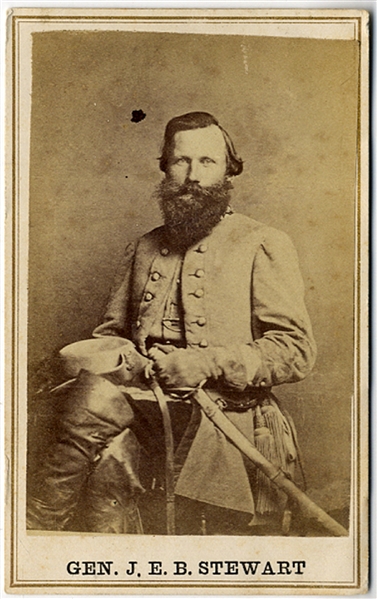 His father-in-law was the Father of the US Cavalry, Philip St. George Cooke.